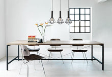 Load image into Gallery viewer, Beckband Pendant Lights with Diamond Shapes &amp; Bar Base - Black - Boho Bliss