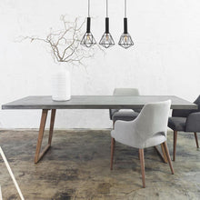 Load image into Gallery viewer, Beckband Pendant Lights with Diamond Shapes &amp; Bar Base - Black - Boho Bliss