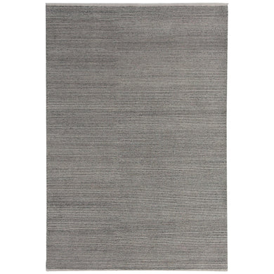 Bohemian Ribbed Rug 200x300 - Steel - Boho Bliss