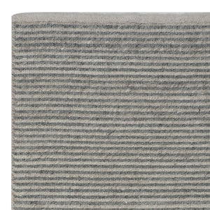 Bohemian Ribbed Rug 250x300 - Steel - Boho Bliss
