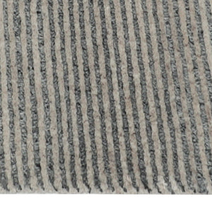 Bohemian Ribbed Rug 250x300 - Steel - Boho Bliss