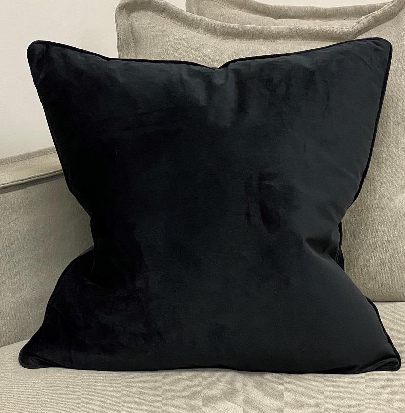 Bondi Cushion Cover - Black - Boho Bliss