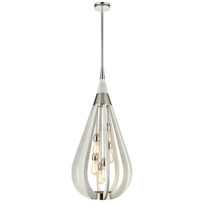 Bonita Large Tear Drop Pendant Light - Winter Moss - Boho Bliss