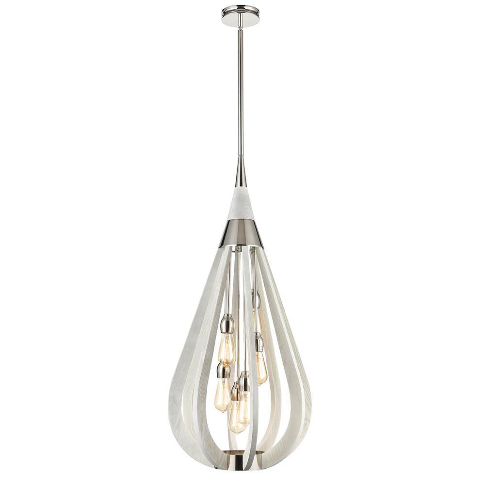Bonita Large Tear Drop Pendant Light - Winter Moss - Boho Bliss