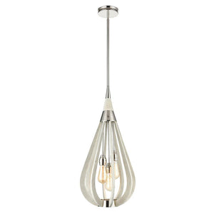 Bonita Medium Tear Drop Pendant Light - Winter Moss - Boho Bliss