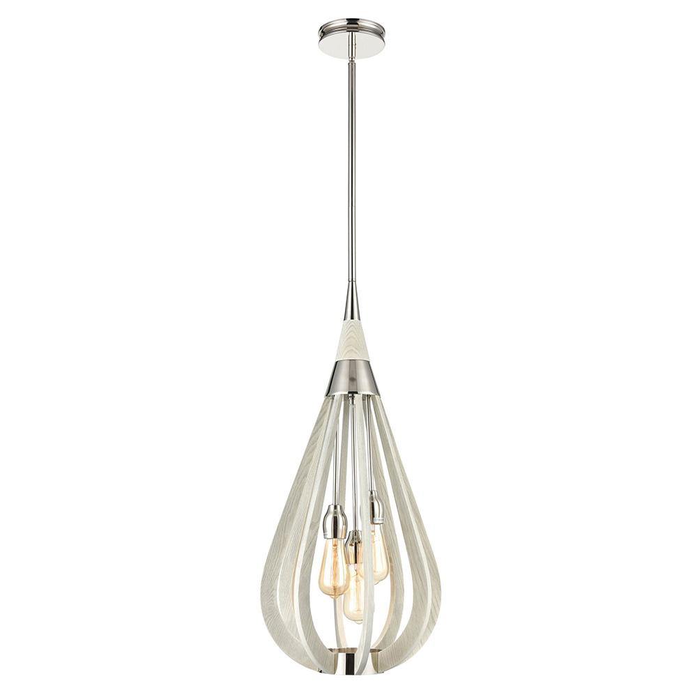 Bonita Medium Tear Drop Pendant Light - Winter Moss - Boho Bliss