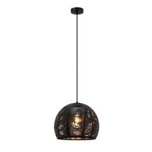 Load image into Gallery viewer, Botannica Pendant Light - Black - Boho Bliss