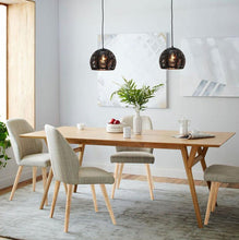 Load image into Gallery viewer, Botannica Pendant Light - Black - Boho Bliss