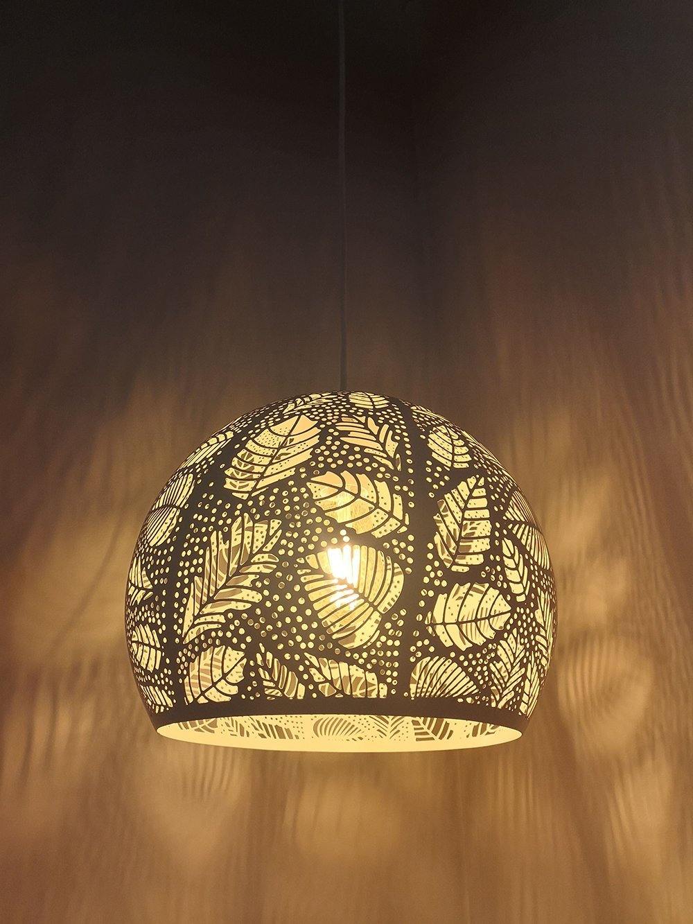 Botannica Pendant Light - White - Boho Bliss
