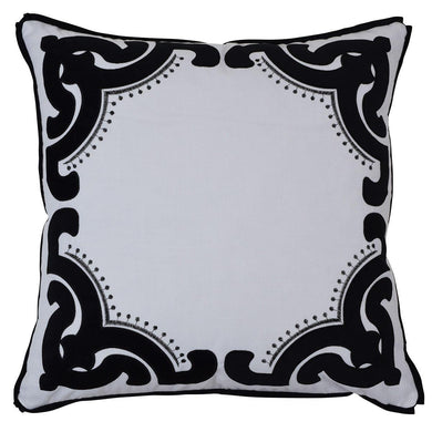 Bronte Cushion Cover - Black - Boho Bliss