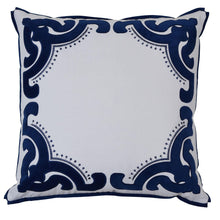 Load image into Gallery viewer, Bronte Cushion Cover - Navy - Boho Bliss