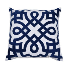 Load image into Gallery viewer, Byron Cushion Cover - Navy - Boho Bliss