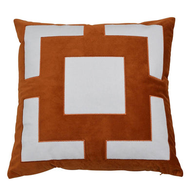 Cremorne Cushion Cover - Rust - Boho Bliss