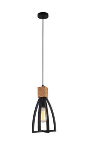 Finch Pendant Light - Matt Black - Boho Bliss