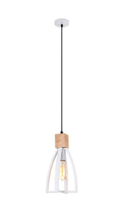 Finch Pendant Light - Matt White - Boho Bliss