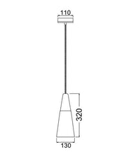 Load image into Gallery viewer, Flinn Long Cone Pendant Light - Boho Bliss