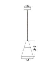Load image into Gallery viewer, Flinn Medium Cone Pendant Light - Boho Bliss