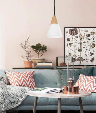 Flinn Medium Cone Pendant Light - Boho Bliss