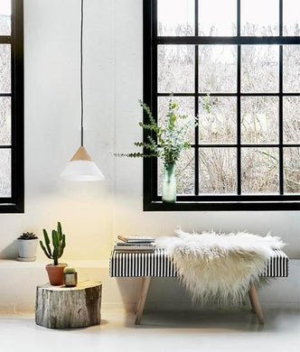 Flinn Small Cone Pendant Light - Boho Bliss