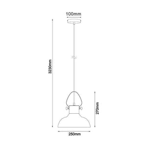 Fumara Dome Pendant Light - Boho Bliss