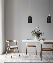 Load image into Gallery viewer, Harden Pendant Light - Matt Black - Boho Bliss