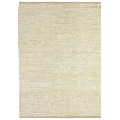 Jute Natural Rug 160x230 - White - Boho Bliss