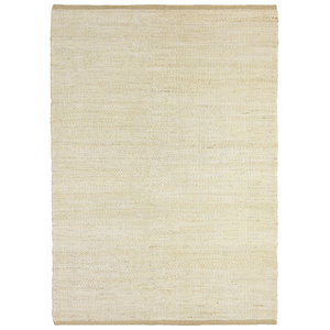 Jute Natural Rug 160x230 - White - Boho Bliss