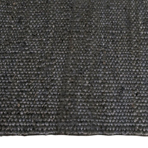 Jute Natural 200x300 - Charcoal - Boho Bliss