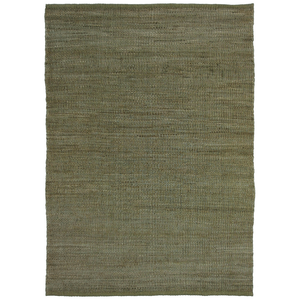 Jute Natural Rug 250x350 - Khaki/Grey - Boho Bliss