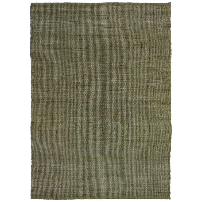 Jute Natural Rug 250x350 - Khaki/Grey - Boho Bliss