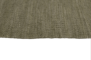 Jute Natural Rug 250x350 - Khaki/Grey - Boho Bliss