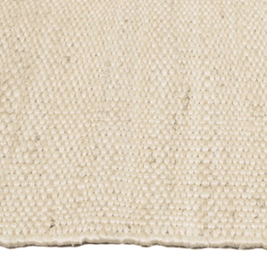 Jute Natural Rug 300x400 - White - Boho Bliss