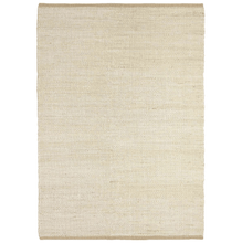 Load image into Gallery viewer, Jute Natural Rug 300x400 - White - Boho Bliss