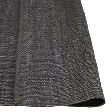 Load image into Gallery viewer, Jute Natural Rug 350x450 - Charcoal - Boho Bliss