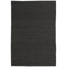 Load image into Gallery viewer, Jute Natural Rug 350x450 - Charcoal - Boho Bliss