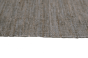 Jute Natural Rug 350x450 - Slate - Boho Bliss