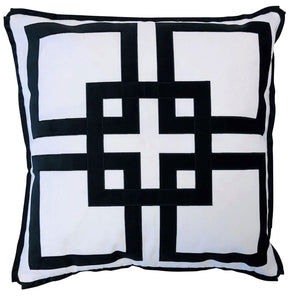 Kirribilli Cushion Cover - Black - Boho Bliss