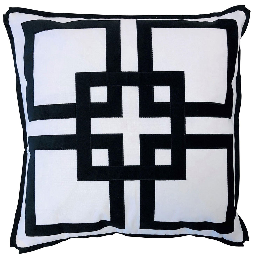 Kirribilli Cushion Cover - Black - Boho Bliss
