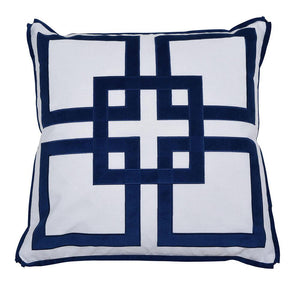 Kirribilli Cushion Cover - Navy - Boho Bliss