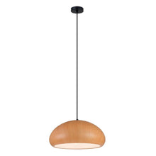 Load image into Gallery viewer, Lagro Dome Pendant Light - Cherry Golden Oak - Boho Bliss