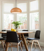 Load image into Gallery viewer, Lagro Dome Pendant Light - Cherry Golden Oak - Boho Bliss