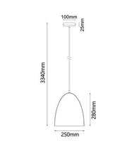 Load image into Gallery viewer, Lagro Oblong Pendant Light - Cherry Black Walnut - Boho Bliss