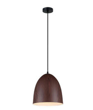 Load image into Gallery viewer, Lagro Oblong Pendant Light - Cherry Black Walnut - Boho Bliss