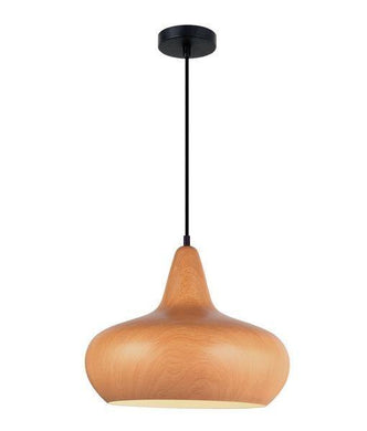 Lagro Wine Glass Pendant Light - Cherry Golden Oak - Boho Bliss