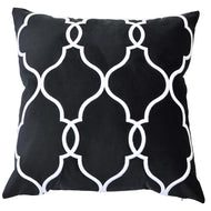 Laguna Beach Cushion Cover - Black - Boho Bliss