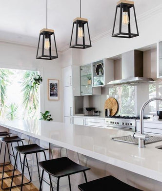 Lantrina Pendant Light - Matt Black - Boho Bliss