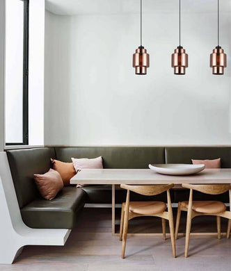Lemina Double Cylinder Pendant Light - Boho Bliss