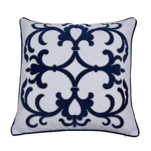 Lennox Cushion Cover - Navy - Boho Bliss