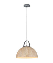 Load image into Gallery viewer, Ligna Dome Pendant Light - Natural Oak - Boho Bliss