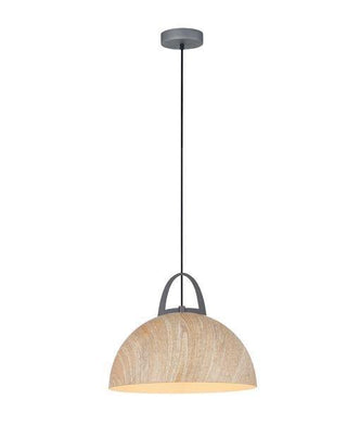 Ligna Dome Pendant Light - Natural Oak - Boho Bliss